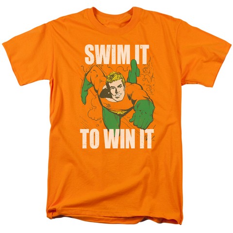 Dc-Swim It - Short Sleeve Adult 18-1 Tee - Orange- 4X