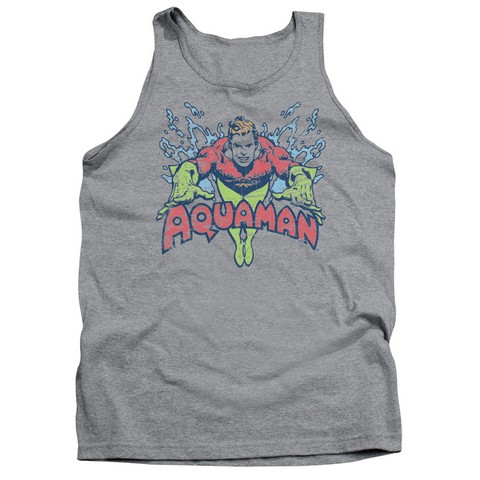 DC-Splish Splash - Adult Tank Top - Athletic Heather- Medium