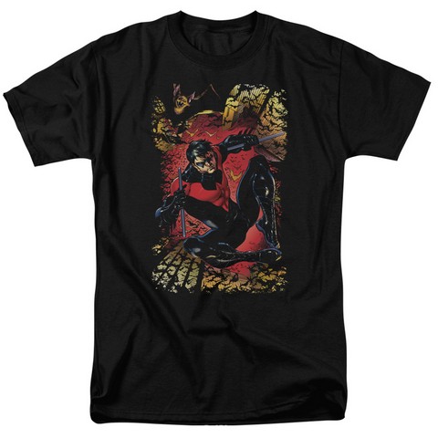 Jla-Nightwing No.1 - Black- Medium