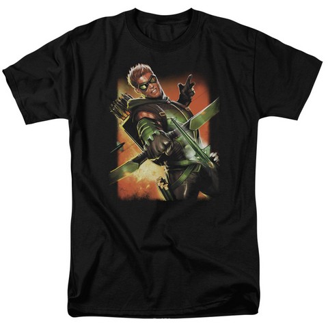 Jla-Green Arrow No.1 - Black- Medium