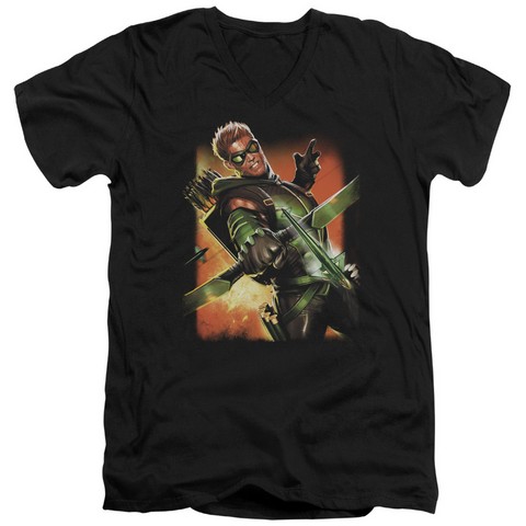 Jla-Green Arrow No.1 - Black- Medium