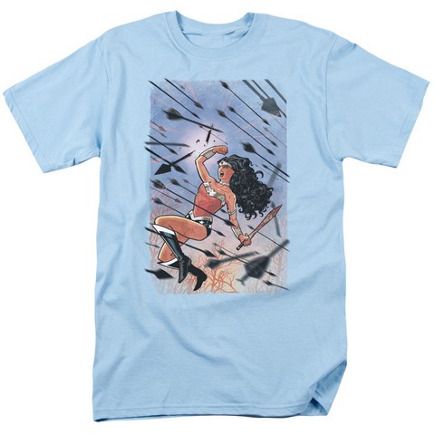 Jla-Wonder Woman No.1 - Light Blue- Small