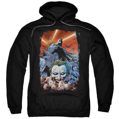 Batman-Detective Comics No.1 - Adult Pull-Over Hoodie - Black- 2X