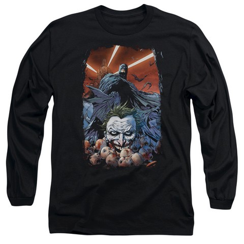 Batman-Detective Comics No.1 - Long Sleeve Adult 18-1 Tee - Black- Extra Large