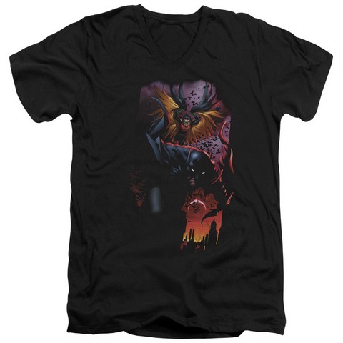 Batman-Batman & Robin No.1 - Black- Large