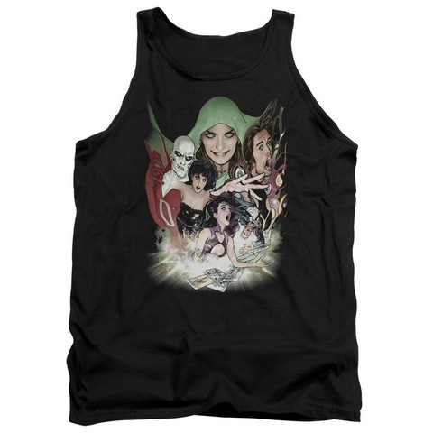 Dcr-Justice League Dark - Adult Tank Top - Black- Medium