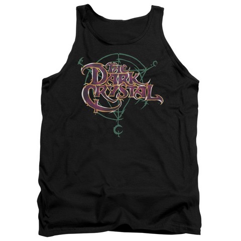 Dark Crystal-Symbol Logo - Adult Tank Top - Black- Medium