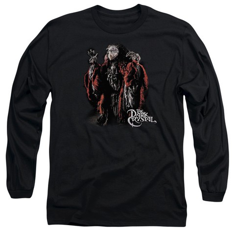 Dark Crystal-Skeksis Long Sleeve Adult 18-1 Tee - Black - Medium