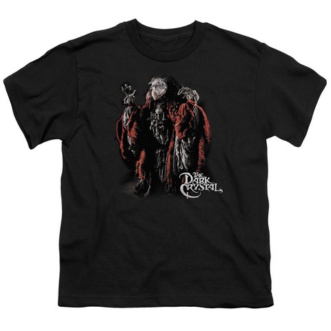 Dark Crystal-Skeksis - Short Sleeve Youth 18-1 Tee - Black- Large