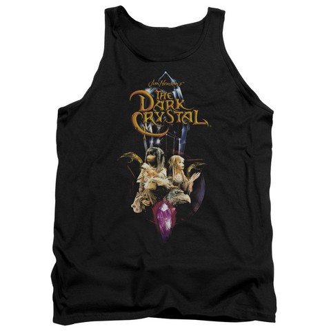 Dark Crystal-Crystal Quest - Adult Tank Top - Black- Medium