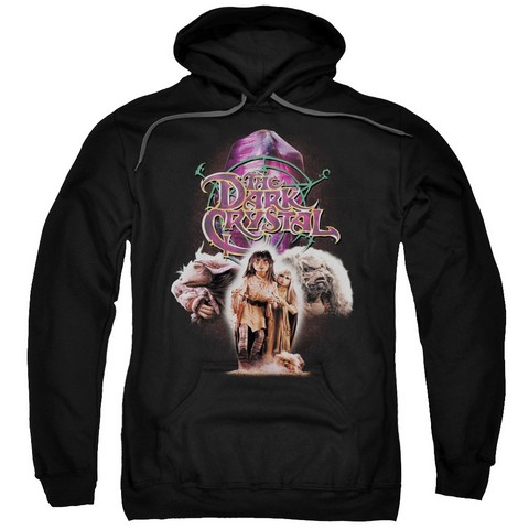 Dark Crystal-The Good Guys - Adult Pull-Over Hoodie - Black- Small
