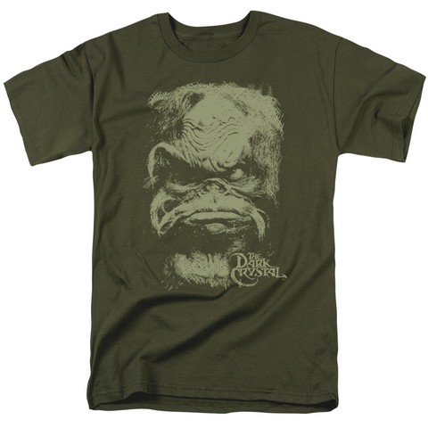 Dark Crystal-Aughra 18-1 Tee - Military Green- Small