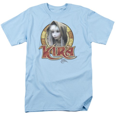 Dark Crystal-Kira Circle - Short Sleeve Adult 18-1 Tee - Light Blue- 2X