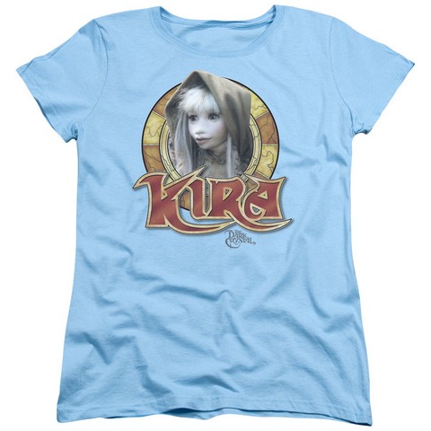 Dark Crystal-Kira Circle - Short Sleeve Womens Tee - Light Blue- Medium -  Trevco, DKC112-WT-2