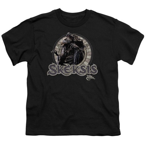 Dark Crystal-Skeksis - Short Sleeve Youth 18-1 Tee - Black- Small