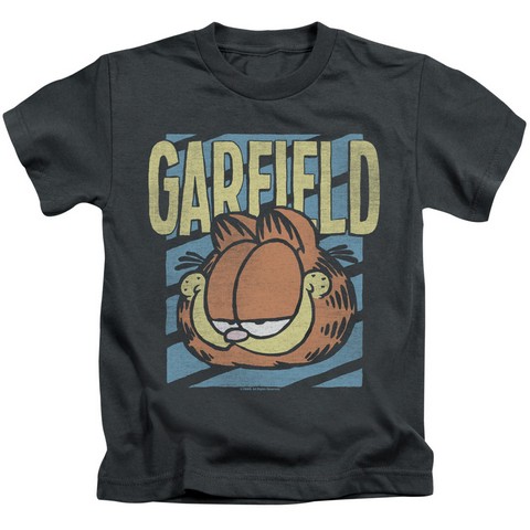 Garfield-Rad Garfield Short Sleeve Juvenile 18-1 Tee- Charcoal - Small 4