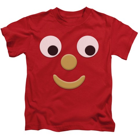 Gumby-Blockhead J Short Sleeve Juvenile 18-1 Tee- Red - Large 7