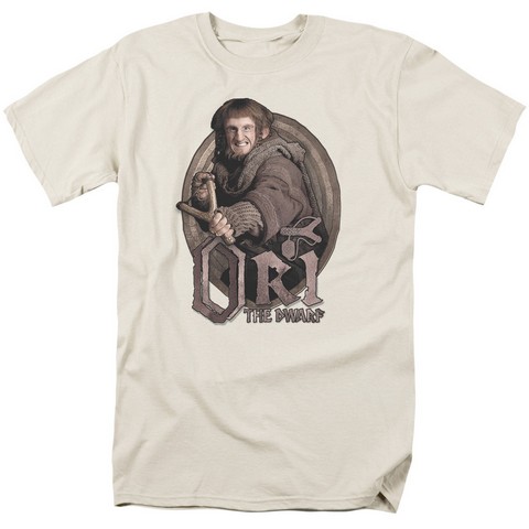 The Hobbit-Ori Short Sleeve Adult 18-1 Tee- Cream - Small