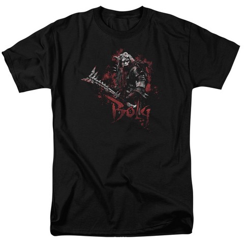 The Hobbit-Bolg Short Sleeve Adult 18-1 Tee- Black - Medium