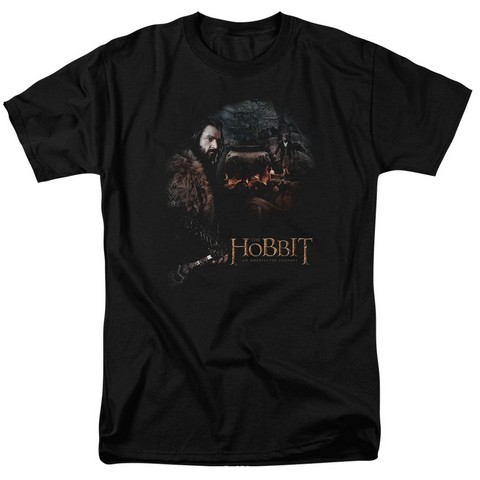The Hobbit-Cauldron Short Sleeve Adult 18-1 Tee- Black - XL