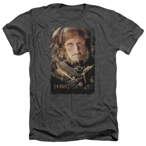 The Hobbit-Ori Adult Heather Tee- Charcoal - Large