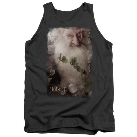 The Hobbit-Balin Adult Tank Top- Charcoal - Small