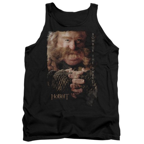The Hobbit-Bombur Adult Tank Top- Black - Medium