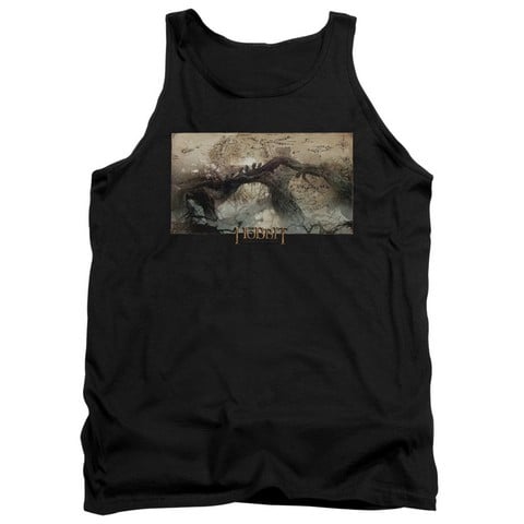 Hobbit-Epic Journey Adult Tank Top- Black - Medium