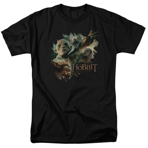 Hobbit-Baddies Short Sleeve Adult 18-1 Tee- Black - Small