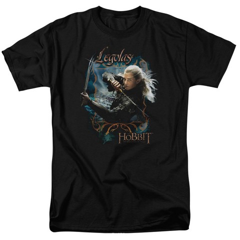 Hobbit-Knives Short Sleeve Adult 18-1 Tee- Black - Large