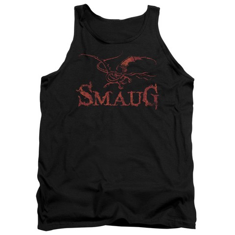 Hobbit-Dragon Adult Tank Top- Black - Small