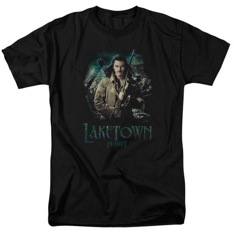 Hobbit-Protector Short Sleeve Adult 18-1 Tee- Black - 5X