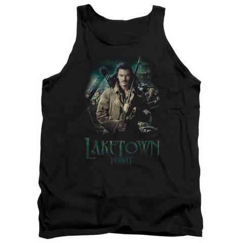 Hobbit-Protector Adult Tank Top- Black - Small