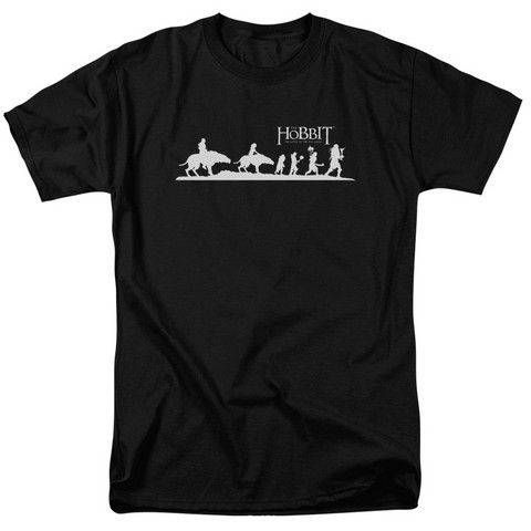 Hobbit-Orc Company Short Sleeve Adult 18-1 Tee- Black - Medium