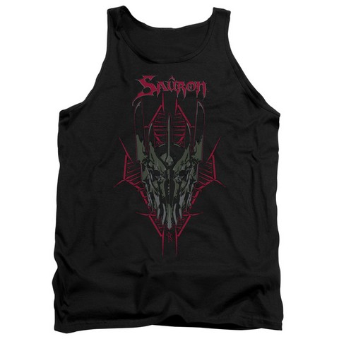 Hobbit-Evils Helm Adult Tank Top- Black - XL