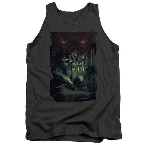 Hobbit-Taunt Adult Tank Top- Charcoal - Small