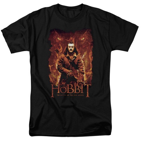 Hobbit-Fates Short Sleeve Adult 18-1 Tee- Black - Small