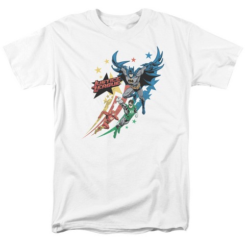 Jla-Allegiance Short Sleeve Adult 18-1 Tee- White - Medium