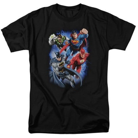 Jla-Storm Makers Short Sleeve Adult 18-1 Tee- Black - Large