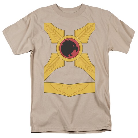 Jla-Hawkman Short Sleeve Adult 18-1 Tee- Sand - 2X