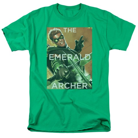 Jla-Trigger Short Sleeve Adult 18-1 Tee- Kelly Green - Medium