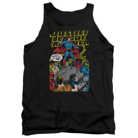 Jla-Ultimate Scarifice Adult Tank Top- Black - Medium