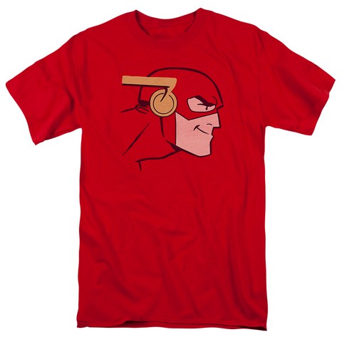 Jla-Cooke Head Short Sleeve Adult 18-1 Tee, Red - 5X