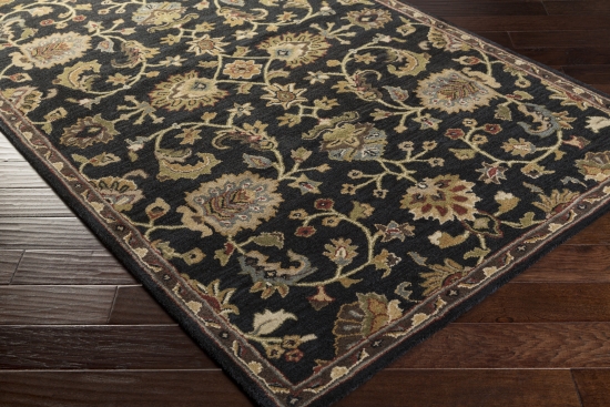 Picture of Artistic Weavers AWMD1000-36RD Middleton Mallie Round Hand Tufted Area Rug- Black - 3 ft. 6 in.
