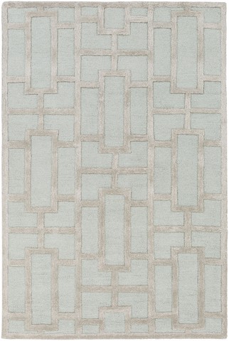 Picture of Artistic Weavers AWRS2139-23 Arise Addison Rectangle Hand Tufted Area Rug- Light Blue & Ivory - 2 x 3 ft.