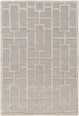 Picture of Artistic Weavers AWRS2141-23 Arise Addison Rectangle Hand Tufted Area Rug- Light Blue & Beige - 2 x 3 ft.