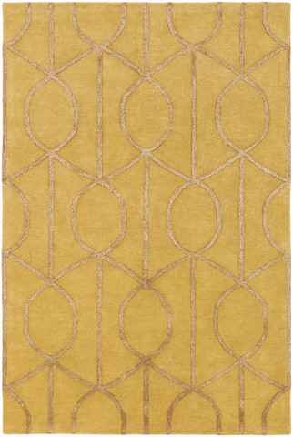 Picture of Artistic Weavers AWUB2164-23 Urban Marie Rectangle Hand Tufted Area Rug- Gold - 2 x 3 ft.