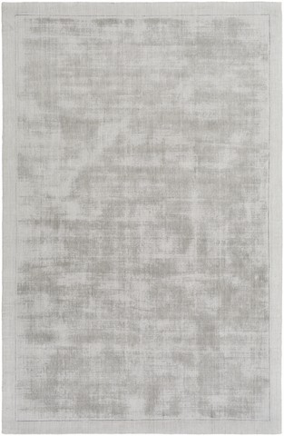 AWSR4036-23 Silk Route Rainey Rectangle Handloomed Area Rug- Light Gray - 2 x 3 ft.