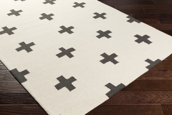 Picture of Artistic Weavers HDA2390-23 Hilda Monica Rectangle Hand Tufted Area Rug- White - 2 x 3 ft.