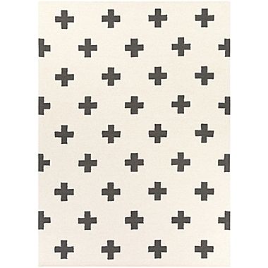 Picture of Artistic Weavers HDA2390-811 Hilda Monica Rectangle Hand Tufted Area Rug- White - 8 x 11 ft.